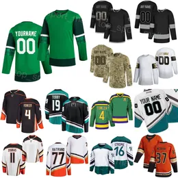 Men Kids Women Hockey 91 Leo Carlsson Jersey 11 Trevor Zegras 19 Troy Terry 4 Cam Fowler 37 Mason McTavish 77 Frank Vatrano 16 Ryan Strome Reverse Retro Stadium Series