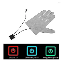 Carpets Heated Gloves Pad Winter Warm Five-Finger Heating Electric Film Glove Sheet For Skiing Riding