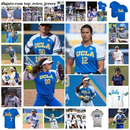 College Newcollege nosi niestandardowe UCLA Bruins softball baseball zszyta koszulka Briana Perez Holly Azevedo Savannah pola 7 Maya Brady Megan F