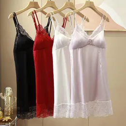 Women's Sleepwear Women Lace Chemise Nightgown Sexy Strap Sleepdress Intimate Lingerie Summer Rayon Robe Nightdress Nighty Gown