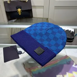 23SS Neo Petit Damier Beanie Chapéu Homens Mulheres Unissex Designer Chapéus De Malha Respirável E Quente Lã Xadrez Gorros Chapéus Inverno Ao Ar Livre Crânio Caps