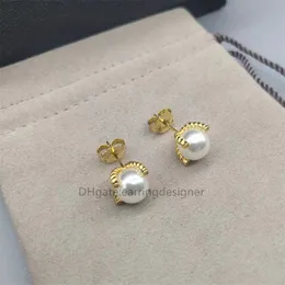 Orecchini di lusso Gioielli donna designer Orecchini classici orecchini gioielli Versione alta Orecchino Perla spedizione moda Alta qualità Dy 925 Accessori per ago in argento