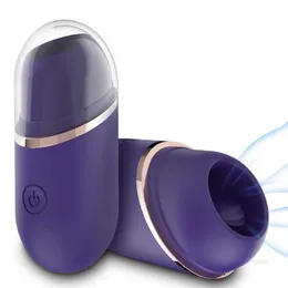 Leccare il clitoride lingua stimolatore vaginale vibratore capezzolo punto G massaggiatore masturbatore mini orgasmo giocattoli del sesso per le donne