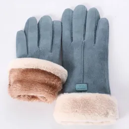 5本の指の手袋ファッションの女性手袋