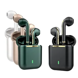 Ręcznie bezprzewodowe BT słuchawki słuchawki słuchawki pąki słuchowe J18 TWS True stereo bezprzewodowe wkładki douszne 5.1