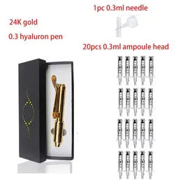 0.3ml Hyaluron Pen with 0.3ml Ampoule Head for Mesotherapy Gun Face Lip Skin Care Beauty Device