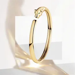 Bracciale serie Panthere in oro 18 carati che non tramonta mai replica ufficiale gioielli braccialetti di marca di lusso di alta qualità braccialetto stile classico highe308M