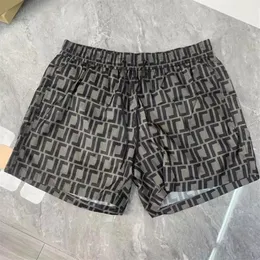 Mężczyźni Swinm Shorts Luksusowe projektanci wzór drukuj męskie szorty sportowe pełne litera swobodnie zrelaksowane luźne spodnie plażowe 214W