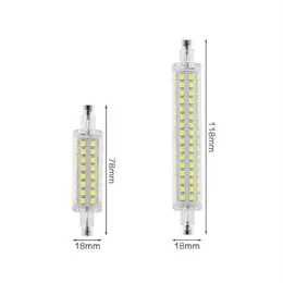 ダウンライト78mm 118mm LEDセキュリティフラッドライトR7はハロゲン電球110V 220V LOTE88188Pを置き換えます