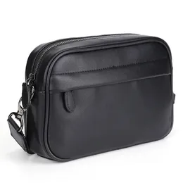 Sacos de noite Casual Business Masculino Messenger Bag Padrão Clássico Ombro Alça Larga Pequeno Quadrado Designer Sling 231006