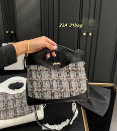 Chanellly Cchanel Chanelllies CC Omuz Çantası Crossbody Tasarımcı Tasarımcı 31 Bag Çanta Tote 23A Torba Lüks Tote Çanta Lüksler Çanta Debriyaj Çantaları Üst Kalite Yünlü Mat