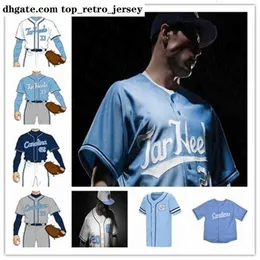 NEW North UNC Wears Chen37 Custom College Carolina Tar Heels Baseball Jersey 40 Zarate 7 Tessar Aaron Sabato Dylan Harris Tyler