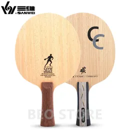 Bord Tennis Raquets Sanwei CC 502E 5 PLY WOOD2 COBAR OFF Training Original Sanwei Table Tennis Blade Ping Pong Racket Bat Paddel 231005