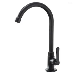 Küchenarmaturen Nordic Black Balcony Laundry Pool Faucet Single Cold Basin Sink