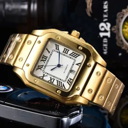 hoge kwaliteit man vierkante vintage horloge roestvrij staal automatische mechanische waterdichte fashion horloges tank Horloges designer party huwelijksgeschenken horloge