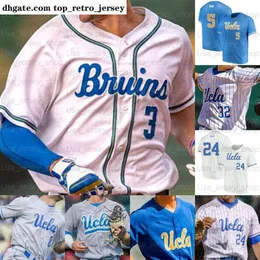 New 2021 College NCAA UCLA Baseball Wears jerseys Brandon Crawford 7 Chase Utley 12 Gerrit Cole 42 Robinson