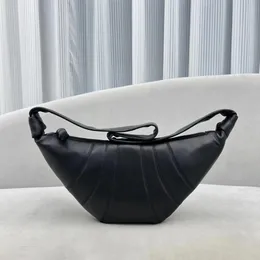 2023 nuova grande borsa baguette croissant al cioccolato borsa da donna borsa a tracolla serie contatore importato materiale di pelle di pecora borsa da donna borsa firmata 8820