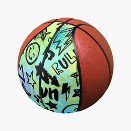 Basquete personalizado diy basquete adolescentes homens mulheres jovens crianças esportes ao ar livre jogo de basquete equipamentos de treinamento de equipe vendas diretas da fábrica ST1-8