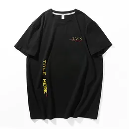 Men's T Shirts M 8XL 150KG Plus Size Casual Loose Oversized Letter Print Streetwear Tees Fitness Sports Run Clothing246e