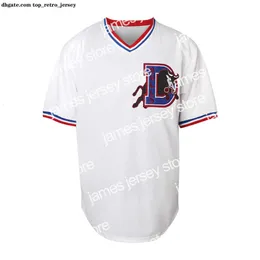 College Wears # 8 DAVIS Durham Bulls Jersey Shirt Camisas de beisebol personalizadas com qualquer nome e número com costura dupla