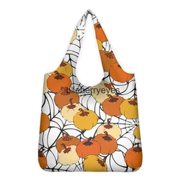 Totes Halloween lindo bolso de compras bolsa de almacenamiento creativo calabaza animal gran capacidad bolso07blieberryeyes