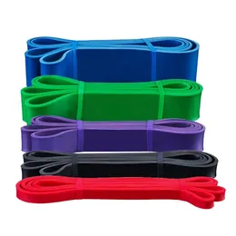 Bandas de resistência conjunto de borracha de fitness resistente pull up banda yoga treino força treinamento elástico loop expansor equipamentos 231006