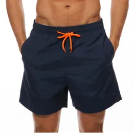 Roupa de banho masculina maillot de bain shorts de natação cor sólida curto beach wear briefs para masculino troncos de natação de secagem rápida plus size M-4XL2842