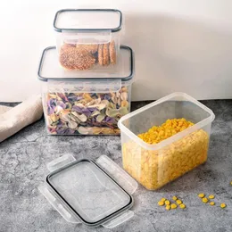 Storage Bottles Durable Food Containers Long-lasting Box Capacity Airtight Multi-functional For Kitchen