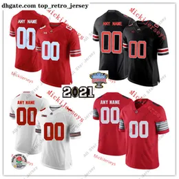 American College Football Wear 2022 NCAA Custom Ohio State Buckeyes Stitched College Football Jersey 21 Parris Campbell Jr. Jerseys 25 Mike Weber Jr. 7 TED GINN 8 Kend