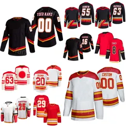 Mężczyźni Kobiety Hokej Hokej 52 Mackenzie Weegar Jersey 16 Nikita Zadorov 63 Adam Ruzicka 8 Christopher Tanev 29 Samuel Honzek Noah Hanifin Blake Coleman Heritage Classic