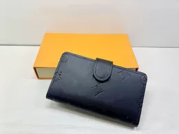 Lyxdesigner Plånböcker Korthållare Högkvalitativ läder för män Kvinnor Mynt Purs Long Wallet Purse Påsar Damer Casual Clutch Bag