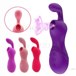 12 hastighetsandning stimulerande massager USB -laddning sug vibratornippel klitoris sugande stimulator orgasm kvinna sexleksaker y18102605