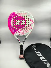 Rakiety tenisowe wadliwe rakieta zapasów pala padel z włókna węglowego rakieta tenisowa na zewnątrz sprzęt sportowy dla mężczyzn i kobiet rakiet z torbą 231007