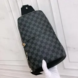 Tasarımcı Çanta Men Avenue Sling Bag Tasarımcı İnsan Omuz Çantası Deri Omuz Çantaları Erkek Göğüs Paket Bolsa De Hombro Çapraz Vücut Çanta Hobos Çanta Tote Kemer Çantası Bumbag