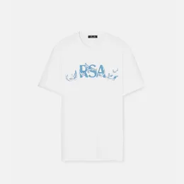 Barocco Silhouette Logo T-Shirt COTTON T-SHIRT with Print Mens T Shirts Short Sleeve Tshirts Summer Hip Hop Tops Tees Streetwear | 55190