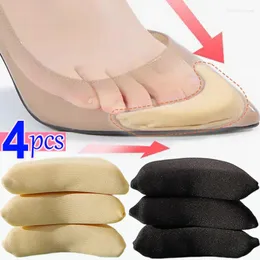 Kadın SOCKS 4pcs Sünger Ön Alan Ekleme Pedleri Ağrı Kabartması Yüksek Topuk Toyunlar Ayakkabı Boyutu Dolgu Koruyucusu Tantaj Aksesuarları