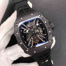 Movement Watch Richamilles armbandsur Movement Tourbillon Mechanical Swiss Standard Tourbillon RM012-01 RM011 Active RM53-01 RM68-01 Titanium Ceramic Carbon R6PZ