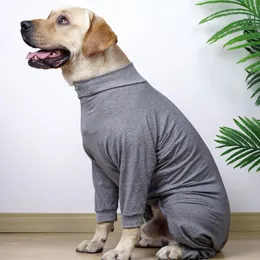 ملابس الكلاب PET عالية المرونة من أربعة أرجل بيجاماس المنزل ارتداء الملابس الفسيولوجية مضاد للملابس بعد العملية الجراحية