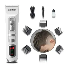 Electric Shavers Broche del Pelo Strong Power Hair Cutting Machine Sharp Blad Justerbar hårtrimmer Hållbart batteriflipper 231006