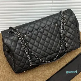 旅行バッグの能力デザイナーの女性ハンドバッグブランドショルダーバッグデザイナー高級ハンドバッグ財布チェーンファッション46cm