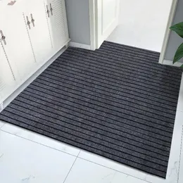 Carpets Large Thin Carpet for Mall Door Entrance Doormat Outdoor Indoor Floor Mat Non Slip Living Room Rugs Grey Kitchen Mat Can Be Cut 231007