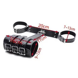 nxy sex toys men Bdsm Sm Pu Leather Wrist Cuffs, Arm Binder Armbinder Restraints ,arms Behind Back Accessories,exotic Women Toys