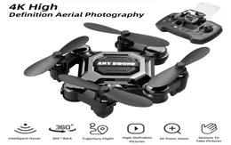 Folding Storage Drone 50x Zoom 4K Profesional Mini Quadcopter med kamera Small UAV Aerial Pography HD Drones Smart Hover Long Sta5103781