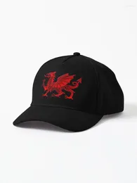 Boll Caps Welsh med en grungy avfasningseffekt lock