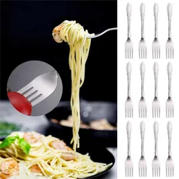 Conjuntos de louça 12 pc casa garfo de aço inoxidável el cauda criativa ruyi bife colher ocidental conjunto de utensílios de mesa