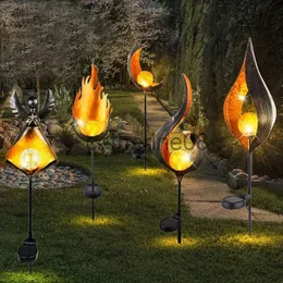 Autres événements Fournitures de fête Lampes à flamme solaire Cour extérieure Lumières imperméables Ornement de pelouse Crack Ball Lampe Jardin Paysage x1009