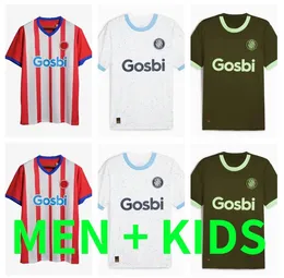 23 24 Girona fc men kids kits soccer jerseys 2023 2024 TSYGANKOV CASTELLANOS RIQUELME STUANI ARNAU DAVID LOPEZ IVAN MARTIN football shirt top camisa de futebol shirt