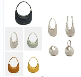 Songmont Buna Bag Luxury Designer Underarm Hobo Blouds Beark Bag Fashion Half Moon Кожаная кошелька Сумки сумочка с крестообразным