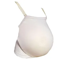 Kvinnors trosor Fake Belly Baby Artificial Gravid Gravidity Bump Fabric Actor Bag Accessory Gift292f