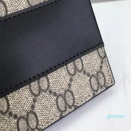 Designer modedesigners plånböcker Luxurys Mens Women Leather Bags Classic Snake Letters Purses Original Box